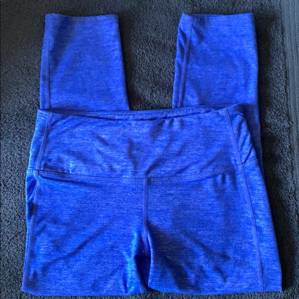 Athleta Blue Capri Pants Leggings XS